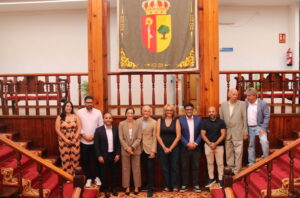 Fátimas Lemes en grupo