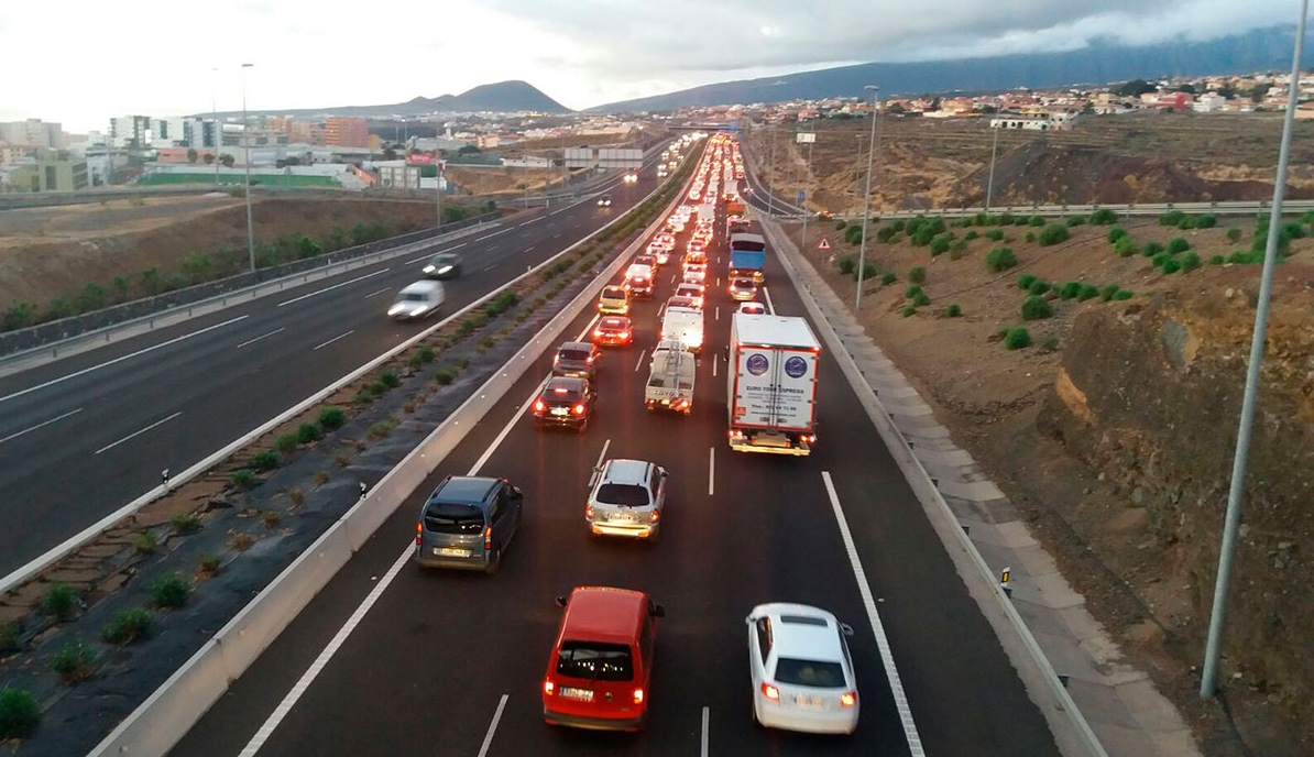 Atascos en Tenerife
