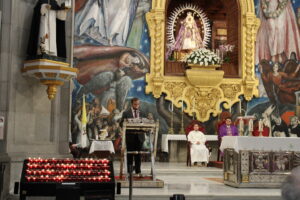 Ofrenda a la virgen