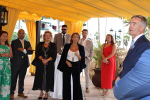 Visita a Tenerife del embajador Británico Alex Ellis