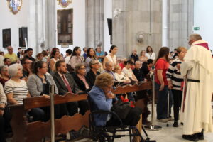 Ofrenda a la virgen