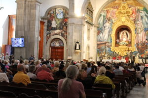 Ofrenda a la virgen