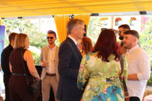 Visita a Tenerife del embajador Británico Alex Ellis