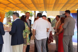 Visita a Tenerife del embajador Británico Alex Ellis